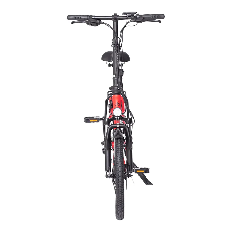 Ampere Mode Electric Folding Bike Red-13